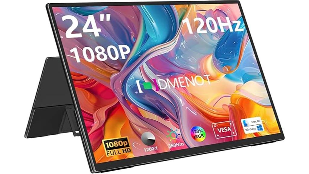 high resolution portable display