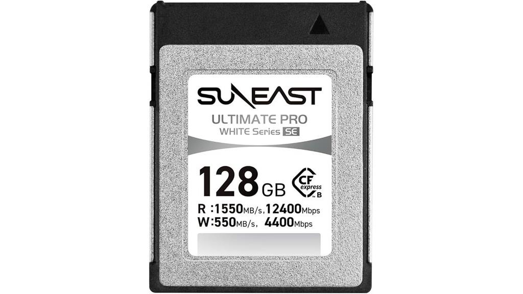 high speed 128gb cfexpress card