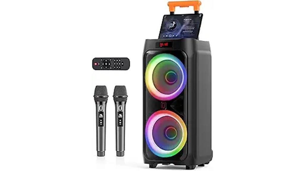 karaoke wireless microphones bluetooth