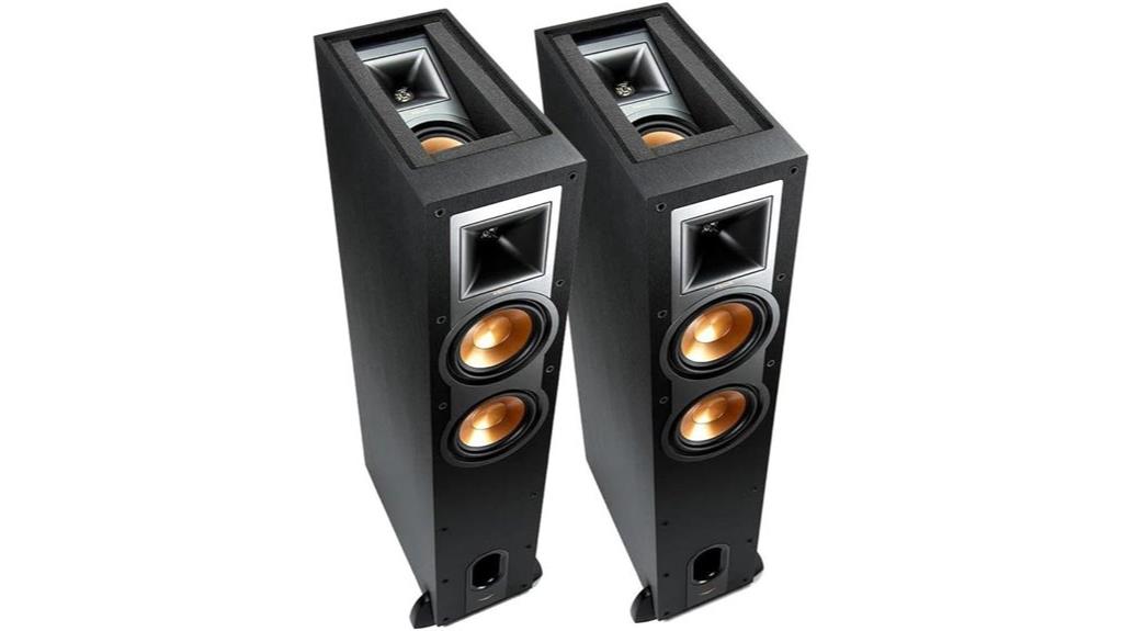 klipsch r 26fa black pair