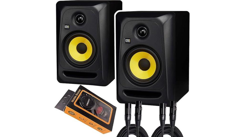 krk studio monitor bundle