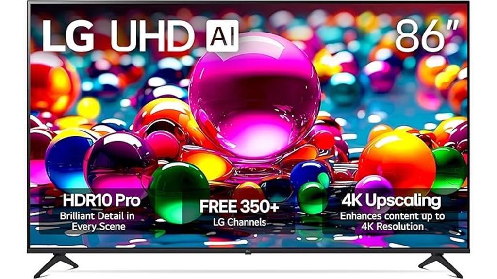large uhd smart tv