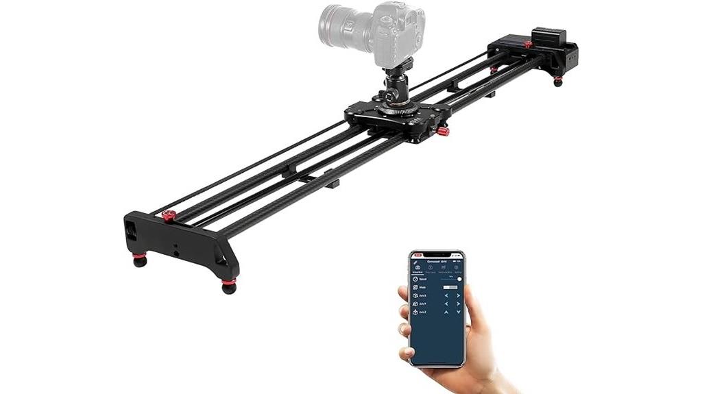 motorized camera slider 48 120cm