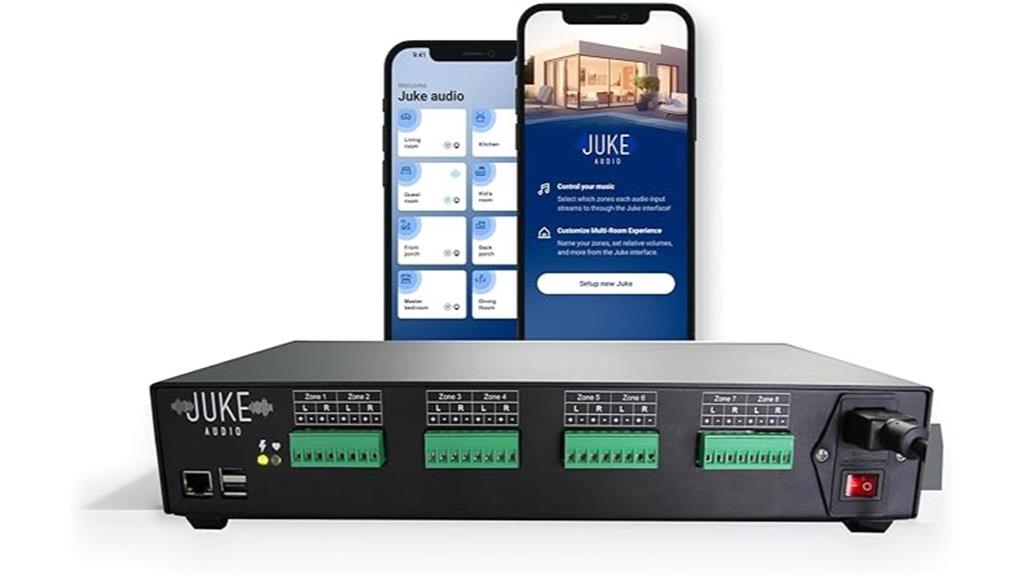 multi room streaming amplifier