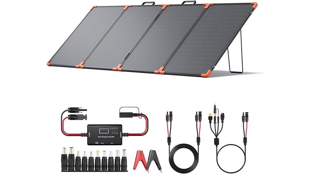 portable camping solar panel