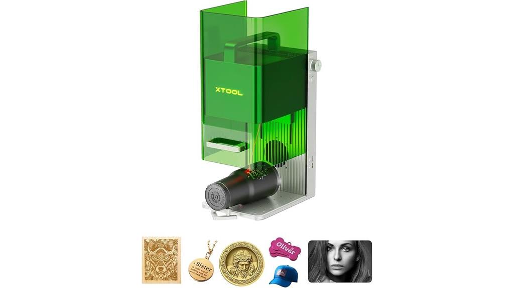 portable dual laser engraving machine