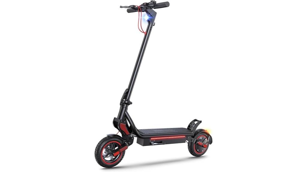 powerful off road folding scooter