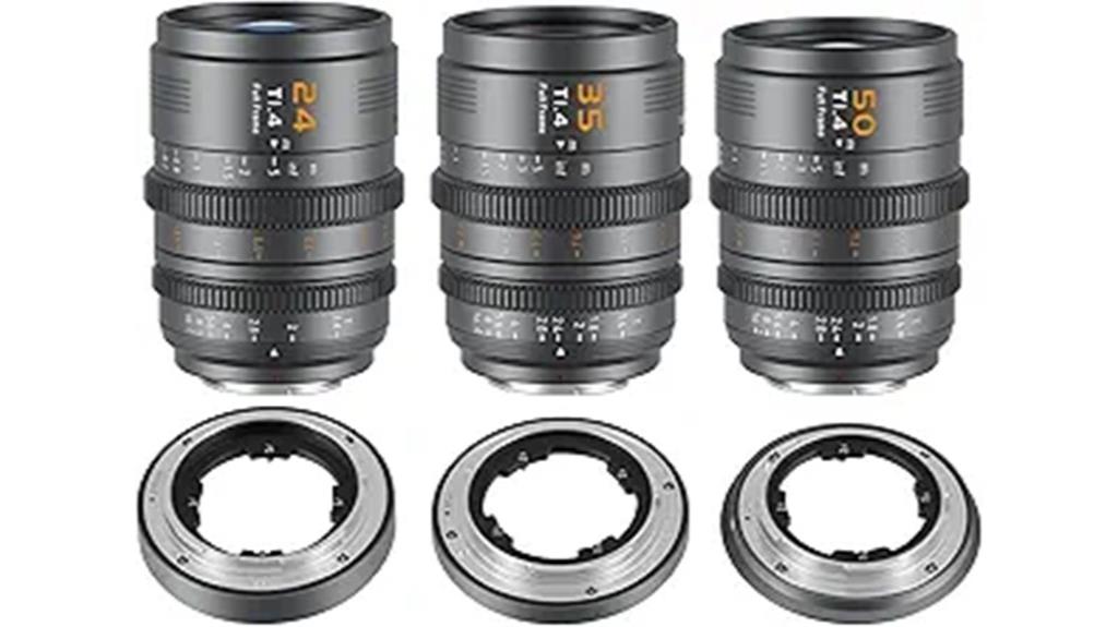 prime cine lens set