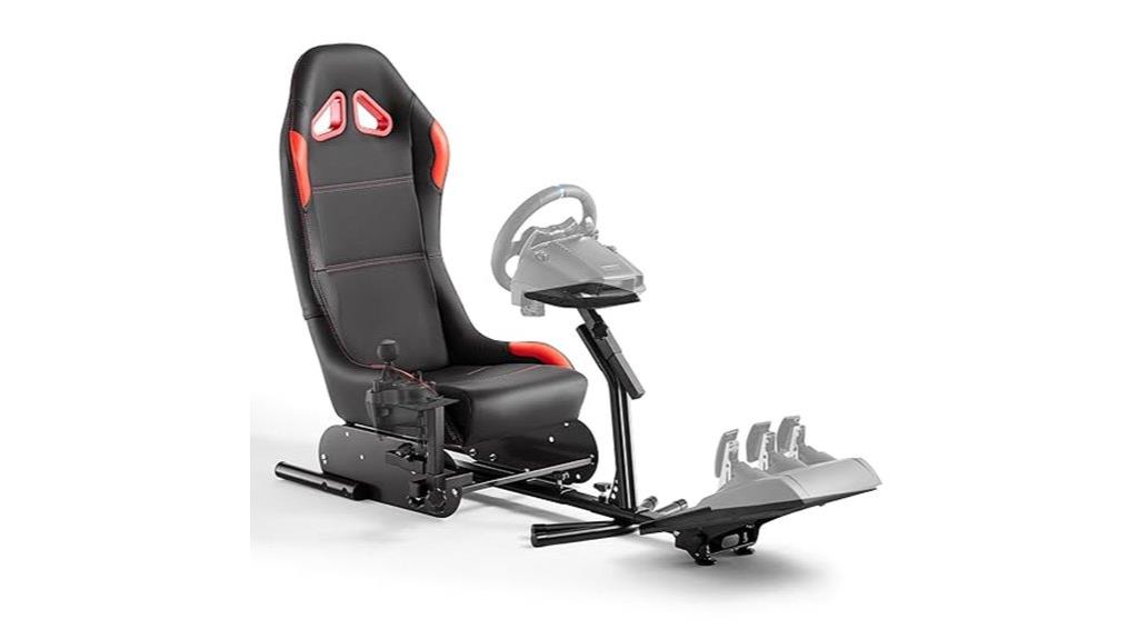 racing simulator cockpit stand