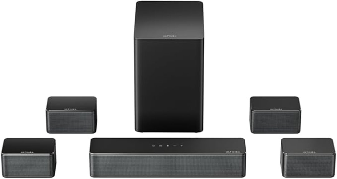 seven channel sound system