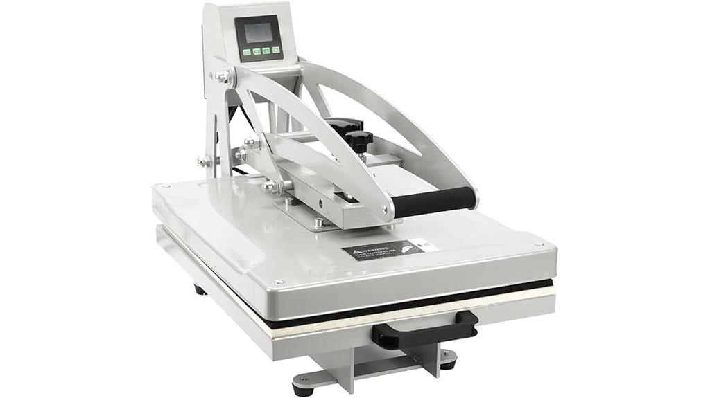 slide out base heat press
