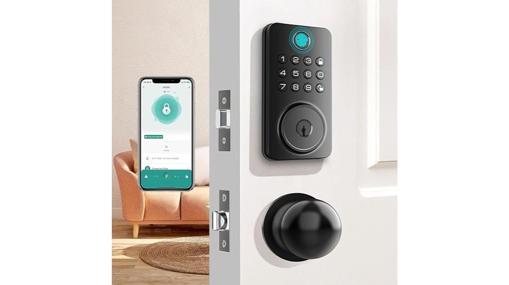 smart fingerprint door lock