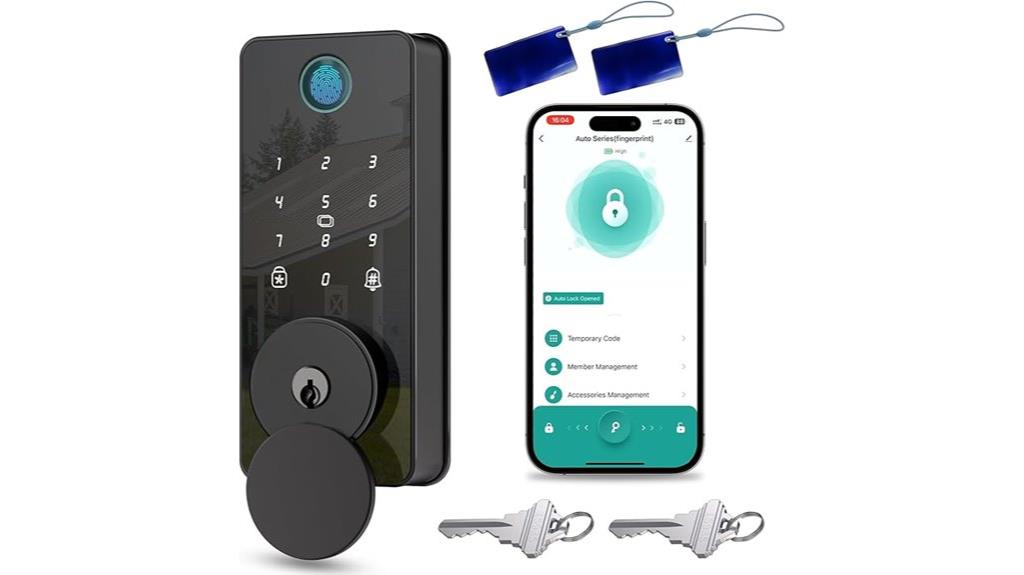 smart keyless door lock