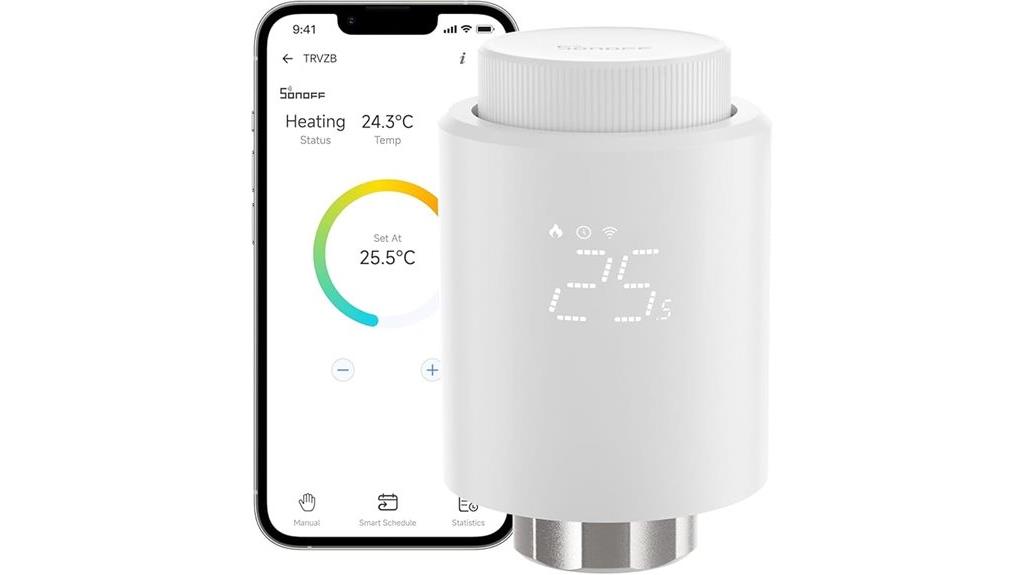smart zigbee radiator valve