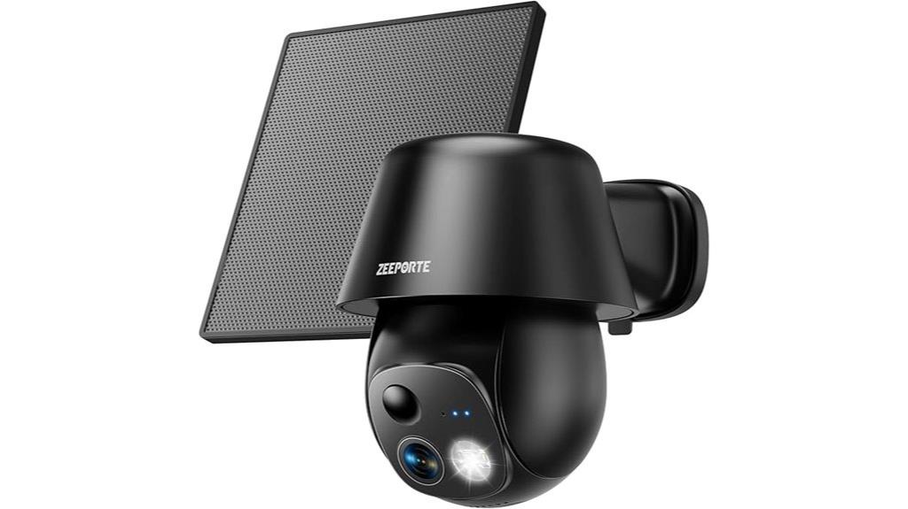 solar wifi security camera