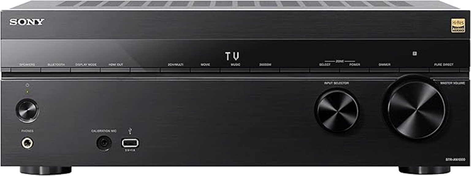 sony 7 2 surround sound receiver