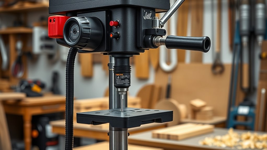 top bench drill presses