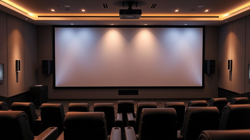 top motorized projector screens
