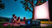 top outdoor portable projectors