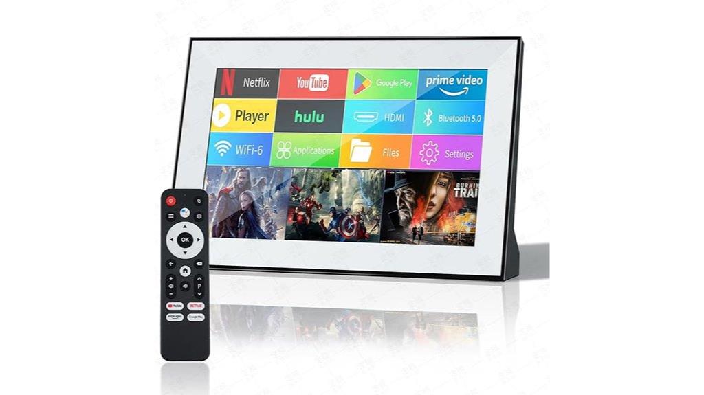 touchscreen smart tv features