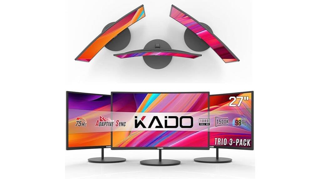 triple monitor gaming setup
