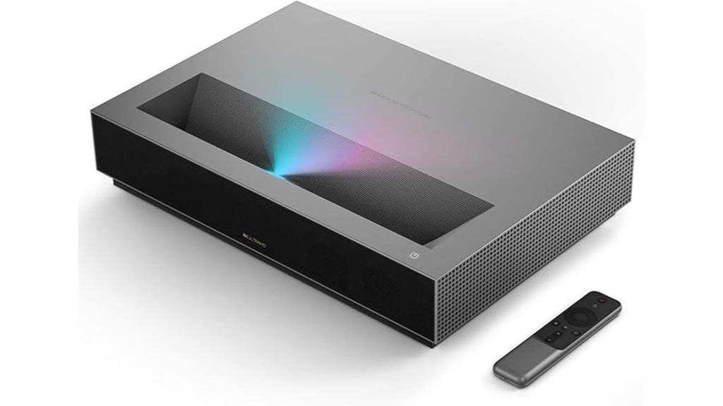 ultra short throw projector