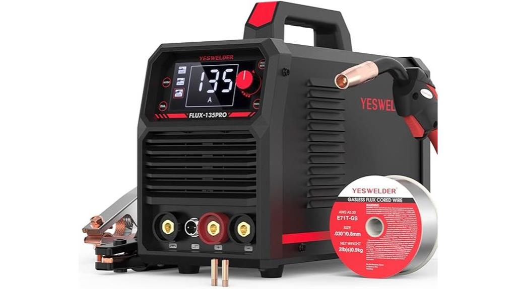 versatile 135amp welding machine