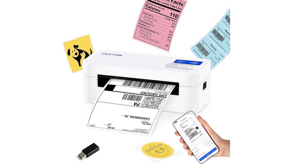 wireless bluetooth shipping printer