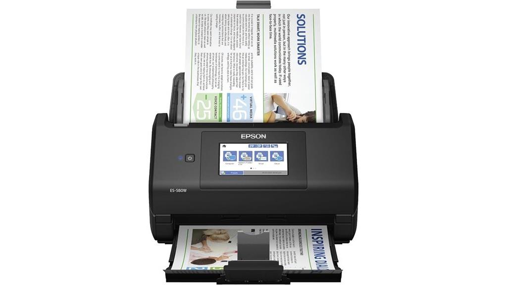wireless compact document scanner