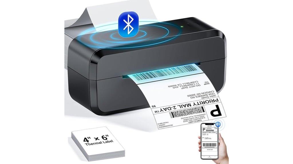 wireless label printer compatibility