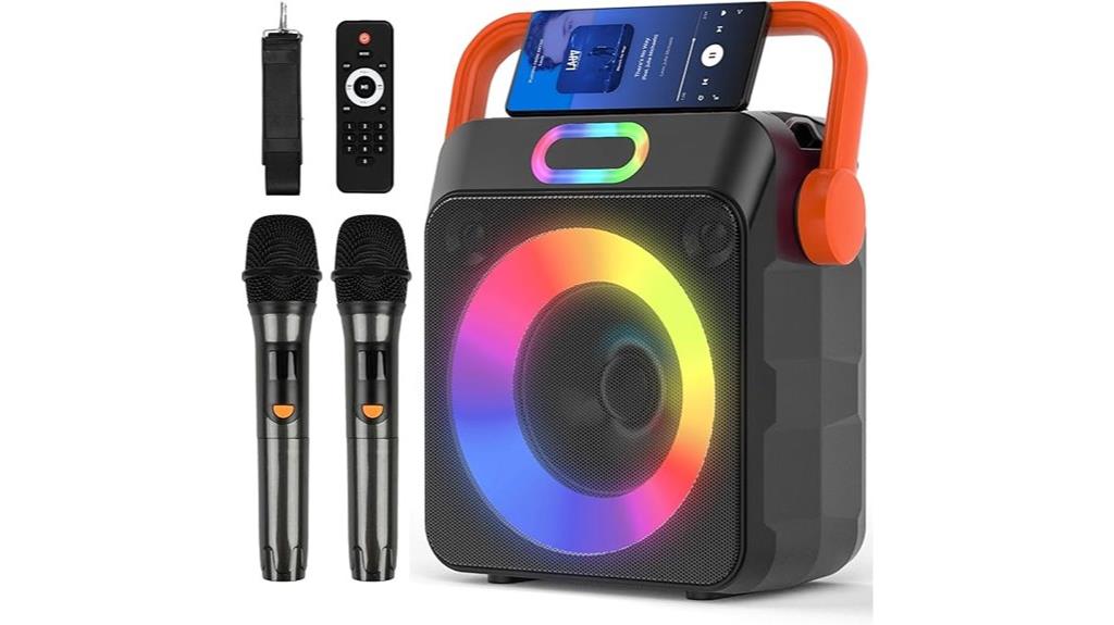 wireless microphone karaoke speaker