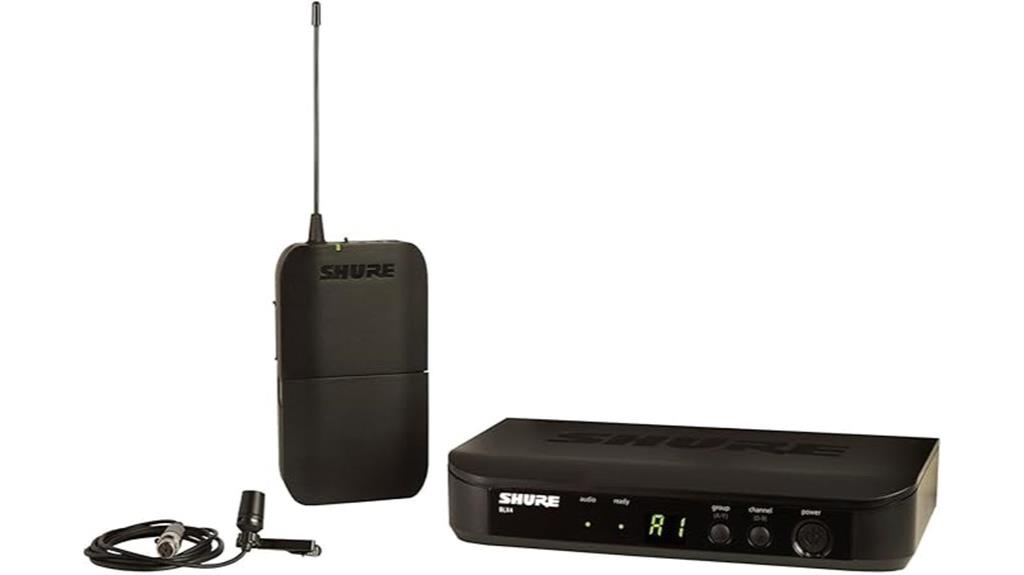wireless microphone with cardioid capsule