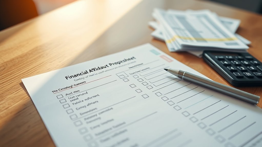 accurate financial document preparation