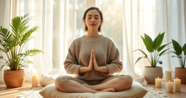 calmness through mindful breathing