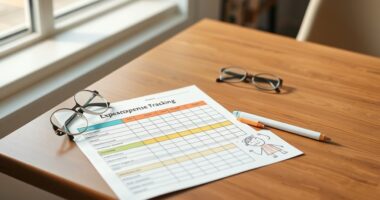 child expense management sheet