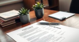 child support agreement terms