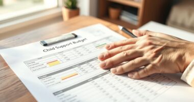 child support budget planning