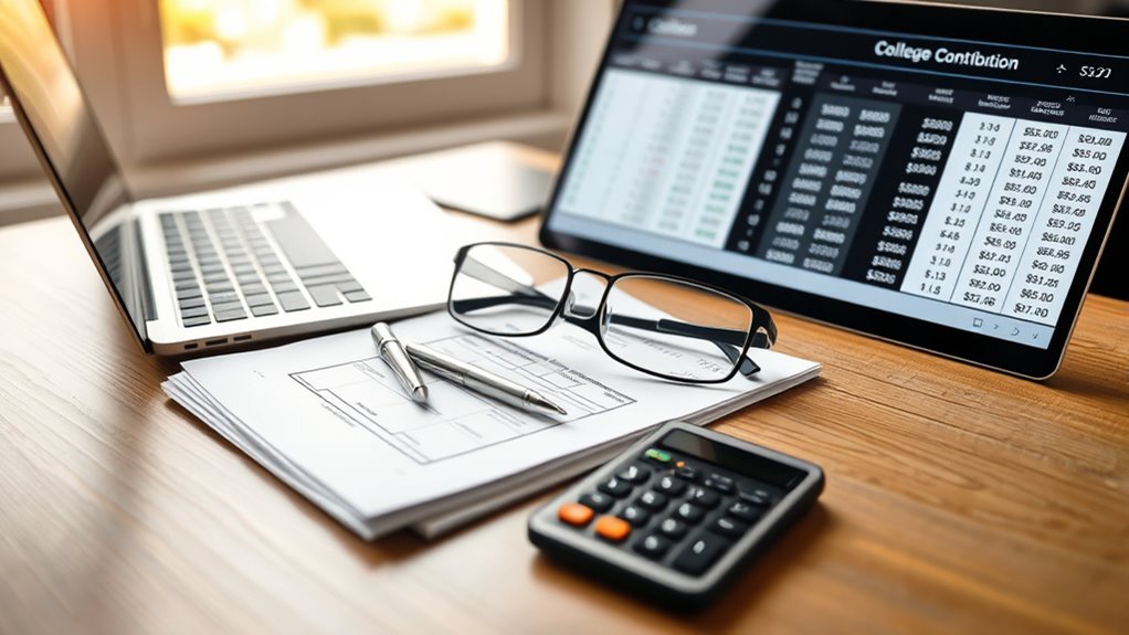 child support college contributions