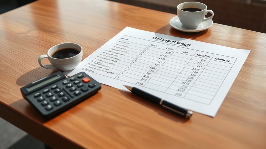 child support expense calculation