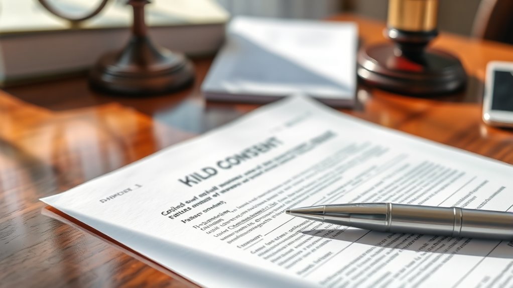 child travel consent letter