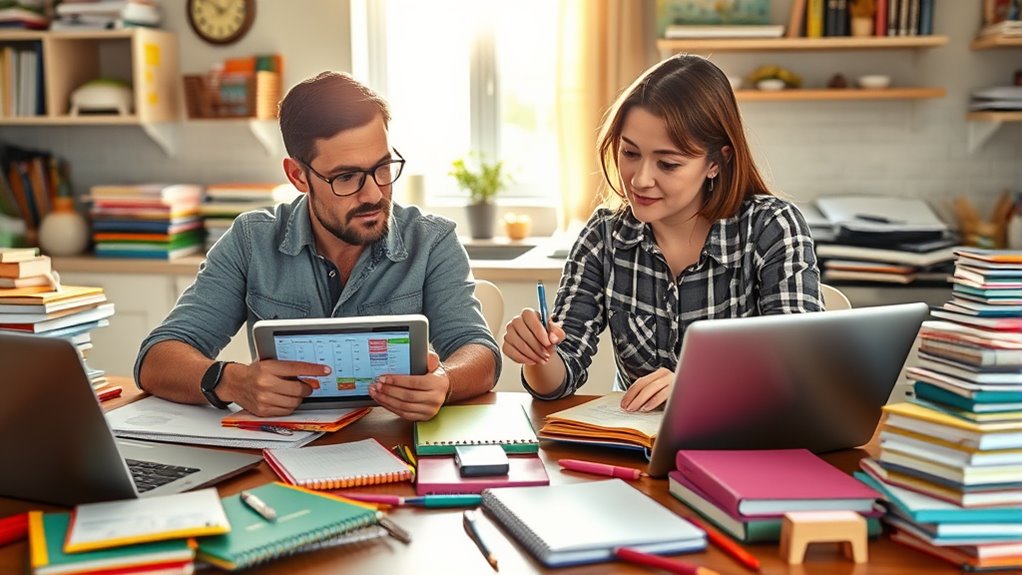 co parenting through organization and communication