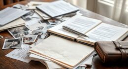 collecting divorce paperwork