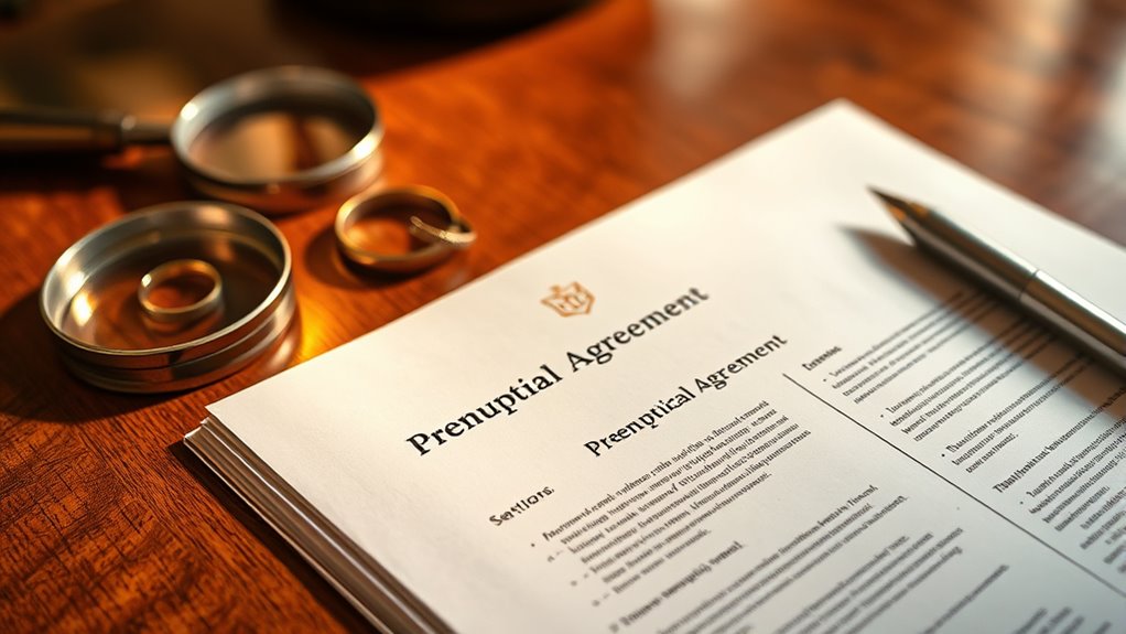 comprehensive prenup asset management