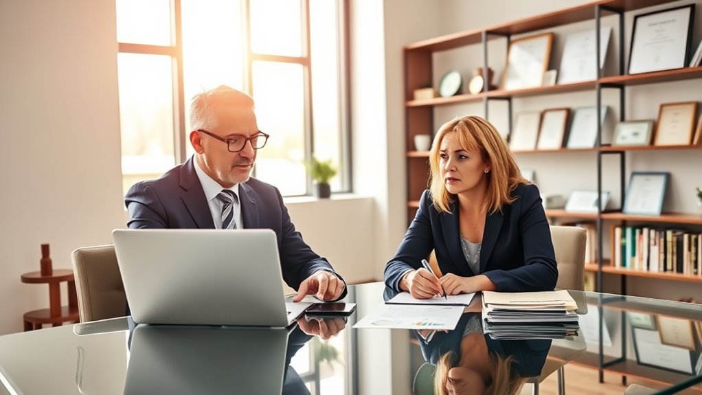 consulting a divorce financial advisor