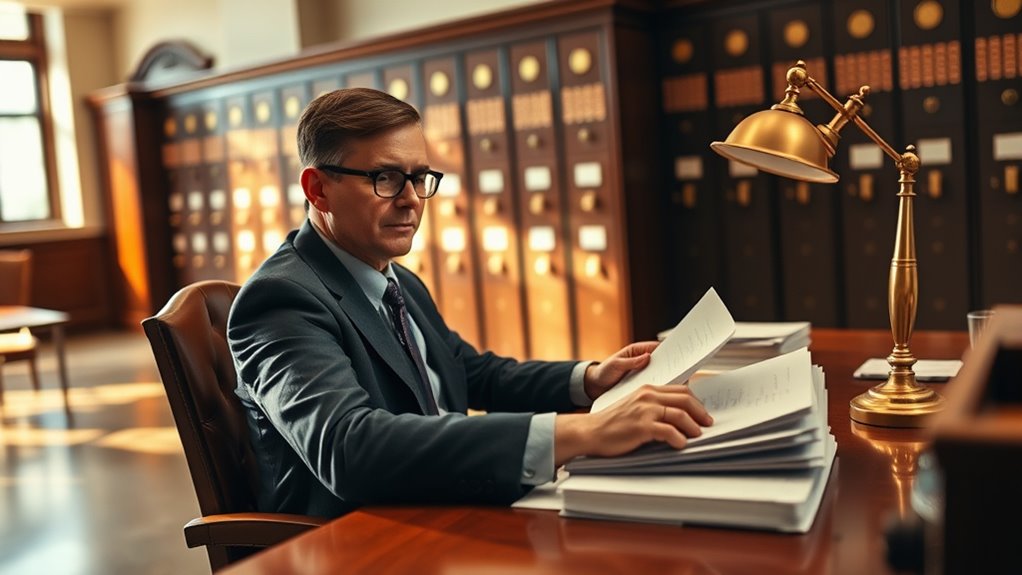 court clerks manage filings