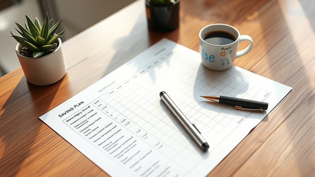 create detailed budget plan