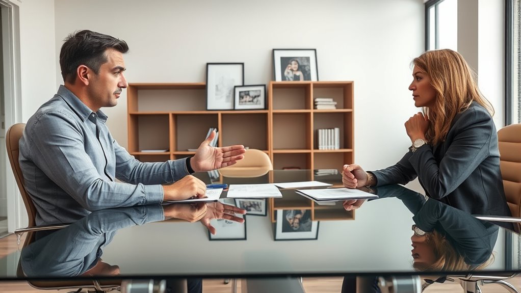 custody finances fairness negotiation