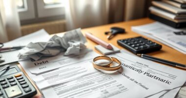 debt management through divorce