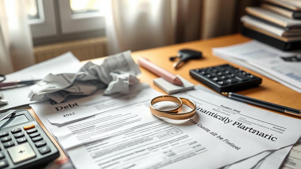 debt management through divorce