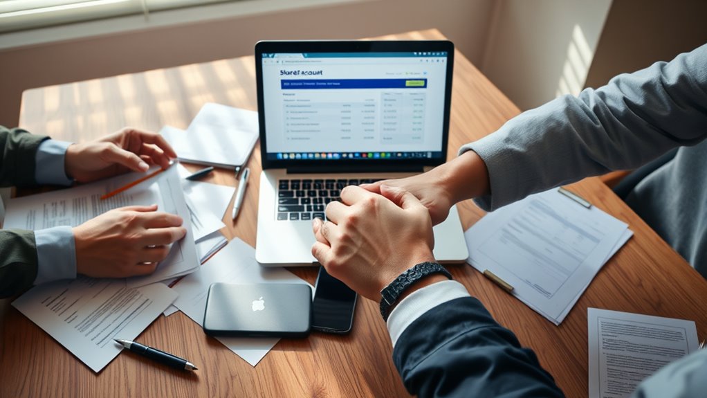 dividing joint bank accounts